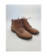 Sam Edelman Women&#39;s Size 6  Brown Leather Laces Ankle Fashion Boots Bootie - $41.55 CAD