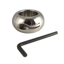 Donut Stainless Steel Ballstretcher 3cm with Free Shipping - £115.09 GBP
