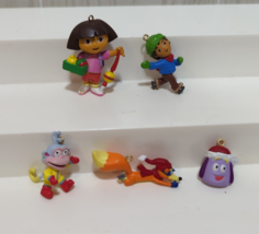 Dora the Explorer mini miniature Christmas ornaments Swiper Boots Backpack Diego - £11.70 GBP