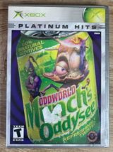 Oddworld: Munch&#39;s Oddysee Platinum Hits (Microsoft Xbox, 2001): GAME AND CASE - £7.10 GBP