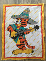 GARFIELD THE CAT Playing Guitar with Sombrero Hat Wall Hanging, Napkin, ... - $18.59