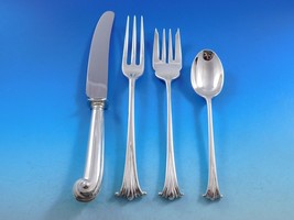 English Onslow by Worcester Sterling Silver Flatware Set for 12 Service ... - £5,379.46 GBP