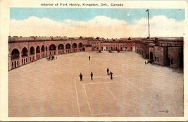 Canada Ontario Kingston Fort Henry Interior Historic Site Vintage Postcard - $9.40