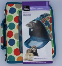All Living Things Small Fabric Travel Carrier For Ferrets Or Other Small... - £14.70 GBP