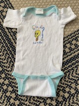 Vintage Baby Girl Tweety Bird Bodysuit Size Newborn - $7.91
