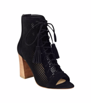 New Marc Fisher Black Leather Pumps Sandals Size 8.5 M $129 - £64.28 GBP