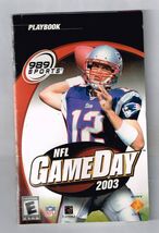 NFL Game Day 2003 Playstation 2 PS2 MANUAL Only - $4.90