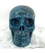 Rare Blue Kyanite Crystal Skull Automatic Writing Psychic Ability Aura C... - $499.00