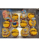 Sponge Bob Square Pants CupCake Toppers Decoration - $23.93 CAD