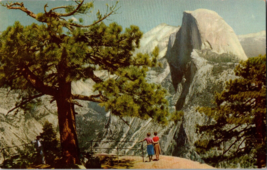 Union Oil Company 76 Half Dome Yosemite National Park Vintage Postcard  c1940 - £6.09 GBP