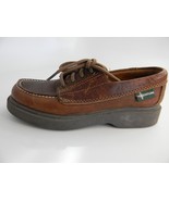 Womens Eastland Brown Leather Upper Falmouth Camp Moc Shoes Size 6M - £26.70 GBP