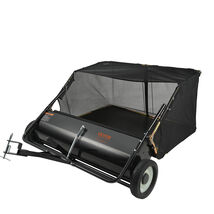 VEVOR Tow Behind Lawn Sweeper, 44 in, Large Capacity Leaf &amp; Grass Collector - $297.23 CAD