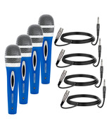 5 CORE 4 Pack Handheld Microphone Unidirectional Vocal Dynamic Cardioid Mic - £24.59 GBP