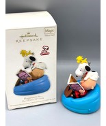 Hallmark 2011 Keepsake Peanuts Gang Christmas Tree Ornament Magic Sound - $15.72