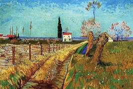 Path Through a Field with Willows by Vincent van Gogh - Art Print - £17.39 GBP+