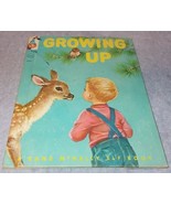 Vintage Rand McNally Elf Book Growing Up #8397 1956 - $10.79 CAD