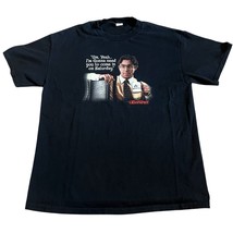 VTG Office Space Movie Men’s T Shirt Sz L Black Bill Lumbergh Mike Judge... - $552.67 MXN