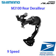 Shimano Alivio RD-M3100 Shadow 9 Speed Rear Derailleur Long Cage MTB - $27.99