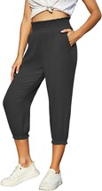 GRACE KARIN Women Capri Pants Work Casual Yoga Jogger Lounge Pants Sweat... - $24.99