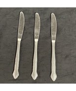 3 Rebacraft Stainless Steel Butter Knives Flatware Silverware Japan - $10.11 CAD