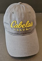 Cabelas Club Ball Cap Embroidered Logo Dad Hat Adjustable  Outdoor Gray ... - €8,64 EUR