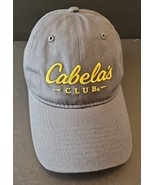 Cabelas Club Ball Cap Embroidered Logo Dad Hat Adjustable  Outdoor Gray ... - $188.93 MXN
