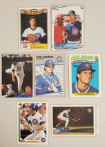 Ryne Sandberg Lot of 7 MLB Baseball 1980&#39;s &amp; 1990&#39;s Chicago Cubs Real Nice! - £8.54 GBP