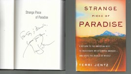 Strange Piece Of Paradise Signed Terri Jentz True Crime Hardcover - £11.43 GBP