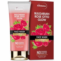 StBotanica Bulgarian Rose Otto Glow Face Wash Brightening, Moisturizes, Revitali - £13.62 GBP