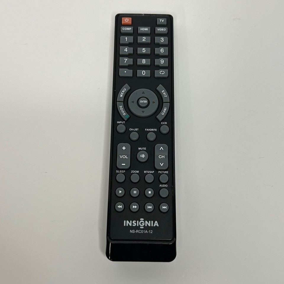 Insignia NS-RC01A-12 Genuine Remote Control OEM Tested - $9.38