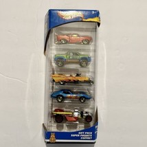 Hot Wheels Tiki Blasters 5 Car Gift Pack Super Paquette Set 1:64 Vintage 2002 VG - £14.75 GBP