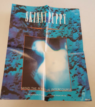 SKINNY PUPPY Poster Mind The Perpetual Intercourse 1986 Industrial Capitol - $311.54