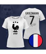 France Griezmann Champions 3 Stars FIFA World Cup Qatar 2022 White T-Shirt - £23.63 GBP+