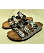 Dr.Brinkmann Made in Germany Comfort Sandals Sz.EU40/US~9 Gray/Floral Pa... - £48.05 GBP