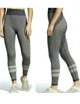 New Adidas Seamless High Rise 7/8 Grey Arm Sleeves Yoga Gym Running Leggings  XS - $29.65