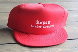 Vintage Americana ASPEN LUMBER COMPANY Logger Trucker Snapback Hat - £12.69 GBP