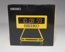 SEIKO Mini Sports Timer Clock Digital SQ815Y - $55.43