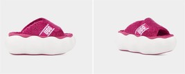 UGG Magenta Sugarcloud Platform Slide Terry Loop Slip-on Slippers Sandal... - $89.99
