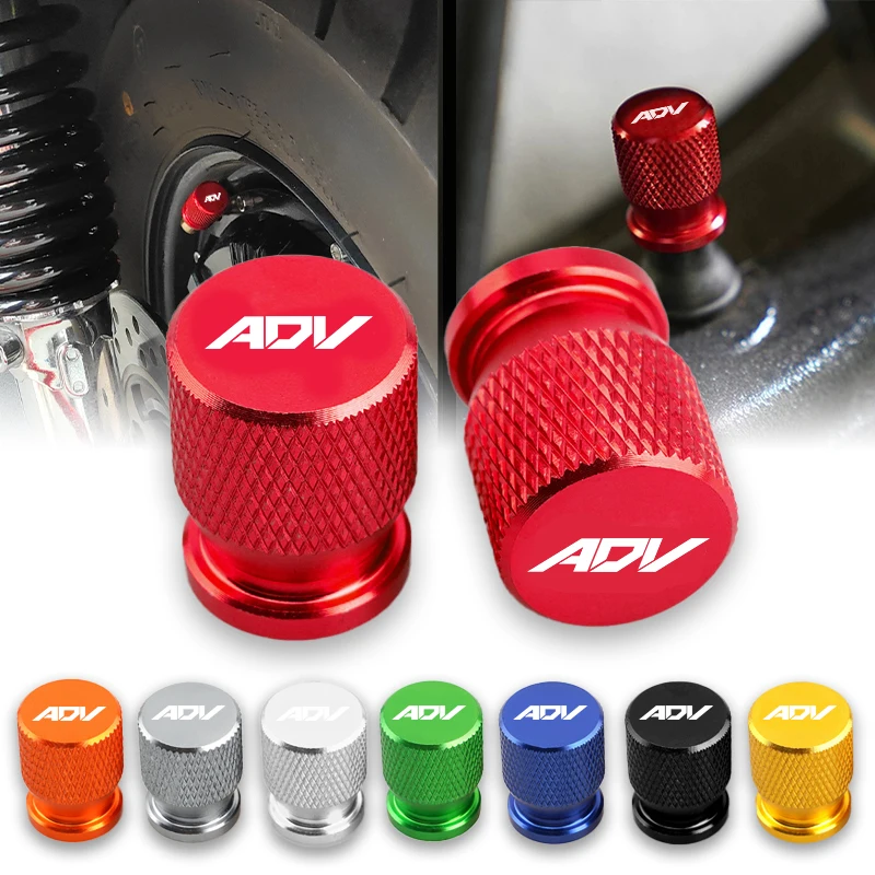 For HONDA ADV 150 ADV 350 ADV150 ADV350 Aluminum Valve Caps Tire Cap Set... - $9.96+