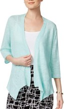 Alfani Womens Draped Cardigan Color Tear Drop Size M - £52.16 GBP