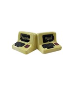 1983 Sarsaparilla Typewriter Computer Salt &amp; Pepper Shakers Japan - $648.51 MXN