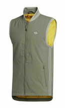new mens L/large Adidas Meade 2.0 vest Legacy Green/Bold Gold/Feather Grey - £38.72 GBP