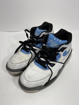 Nike Air Flight White Blue Sneakers Size 9.5 - $39.10