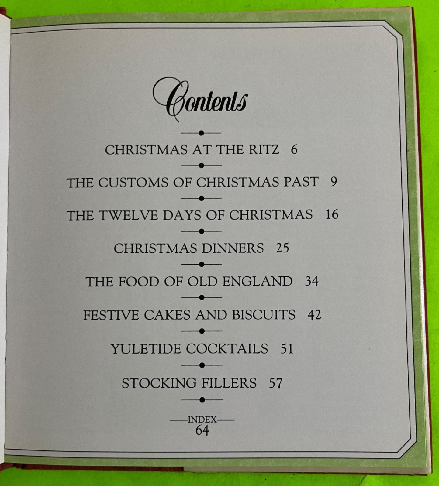 Vtg The London Ritz Book of Christmas: The Art & Pleasures… by Reekie (HCDJ 1989 Item image 4