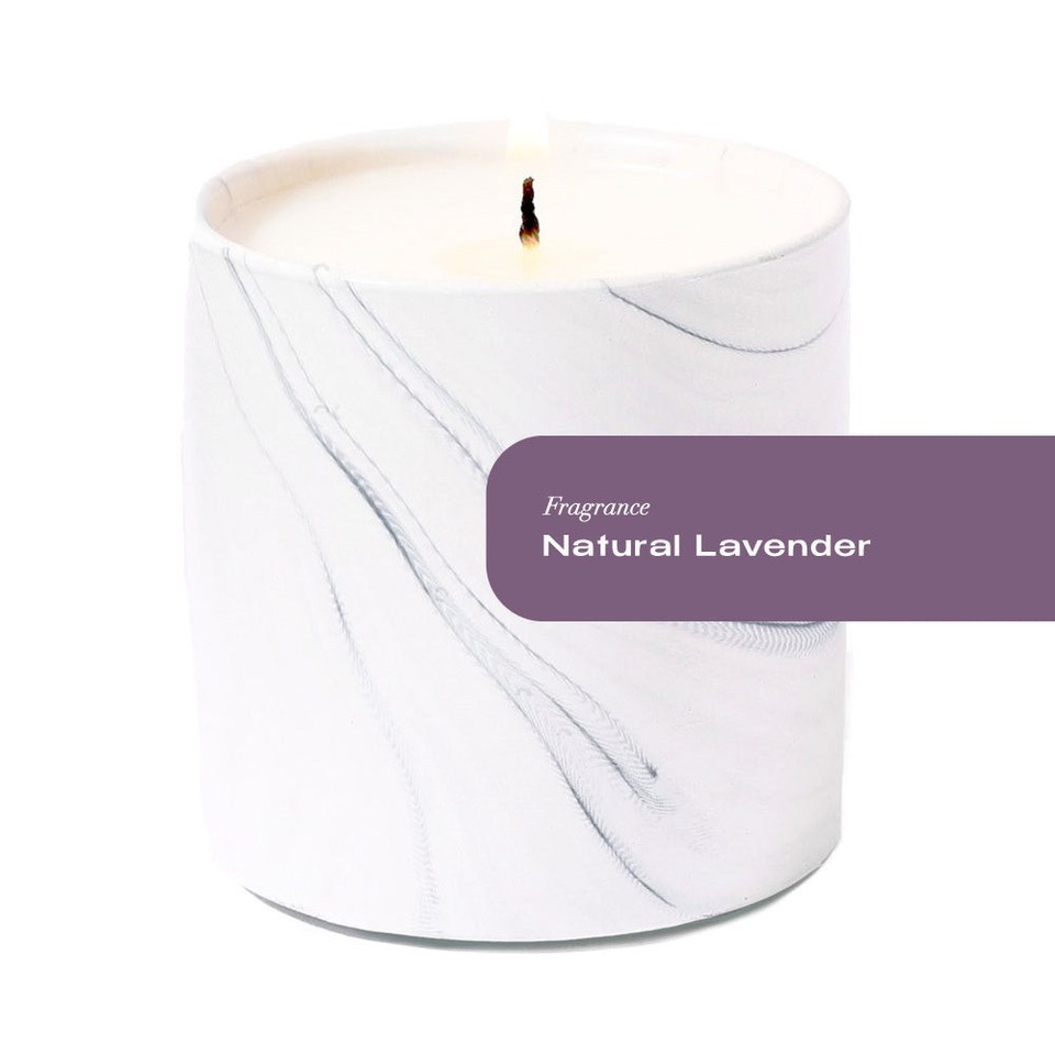 Serenity Lavender Marble Candle 6oz - $57.55