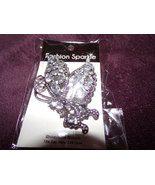 LA&#39;S BUTTERFLY PENDANT SALES Rhinestone Sparkle Jewelry Figurine Pin ❃ F... - $184.28 MXN