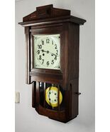 1928 German Wall Clock by Hamburg-Amerikanische Uhrenfabrik - $436.50