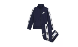 NIKE Toddler Boys Wordmark Taping Tricot Jacket and Joggers, 2 Piece Set 3T - $49.99