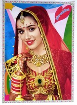 Shraddha Kapoor Bollywood Original Poster 19 inch x 26.5 inch India Actress - £39.95 GBP