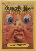 Warty Morty Garbage Pail Kids Flashback 2011 trading cardvYellow Border - £1.54 GBP